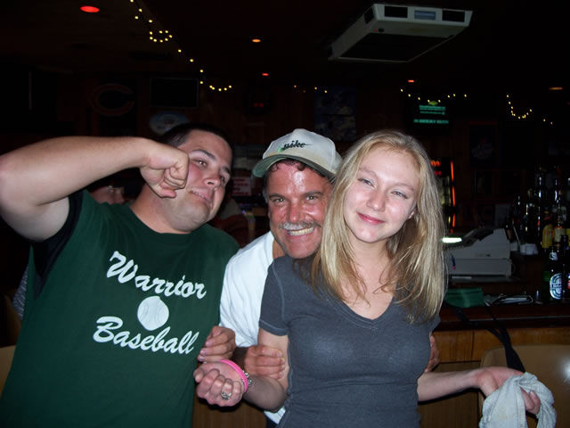 A little frisky after 6 innings of relief pitching