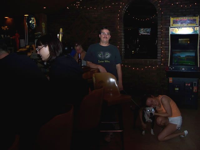 The regulars at Sims