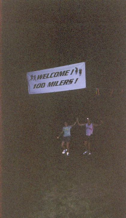 Michelle & Bill at the finish